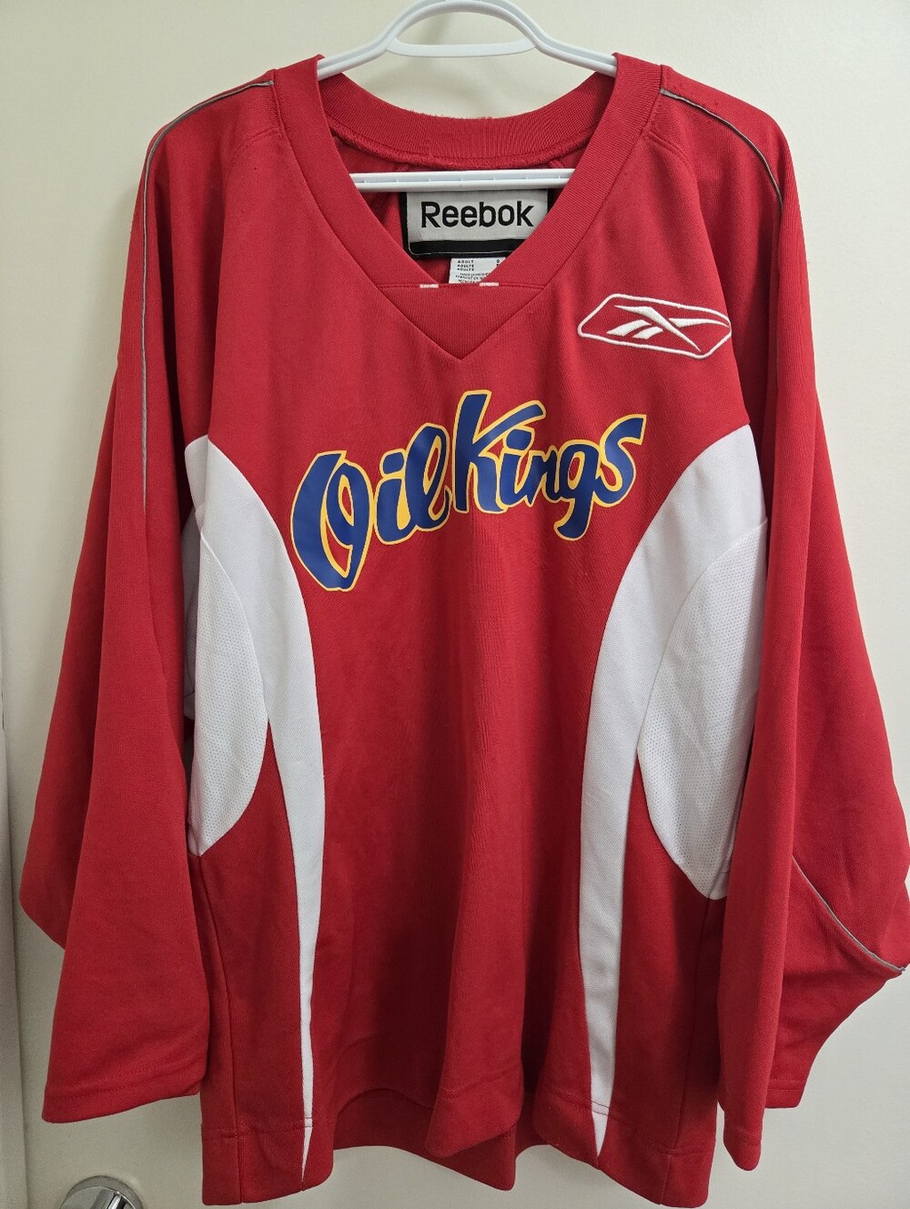 Kids Reebok Oil Kings Jersey